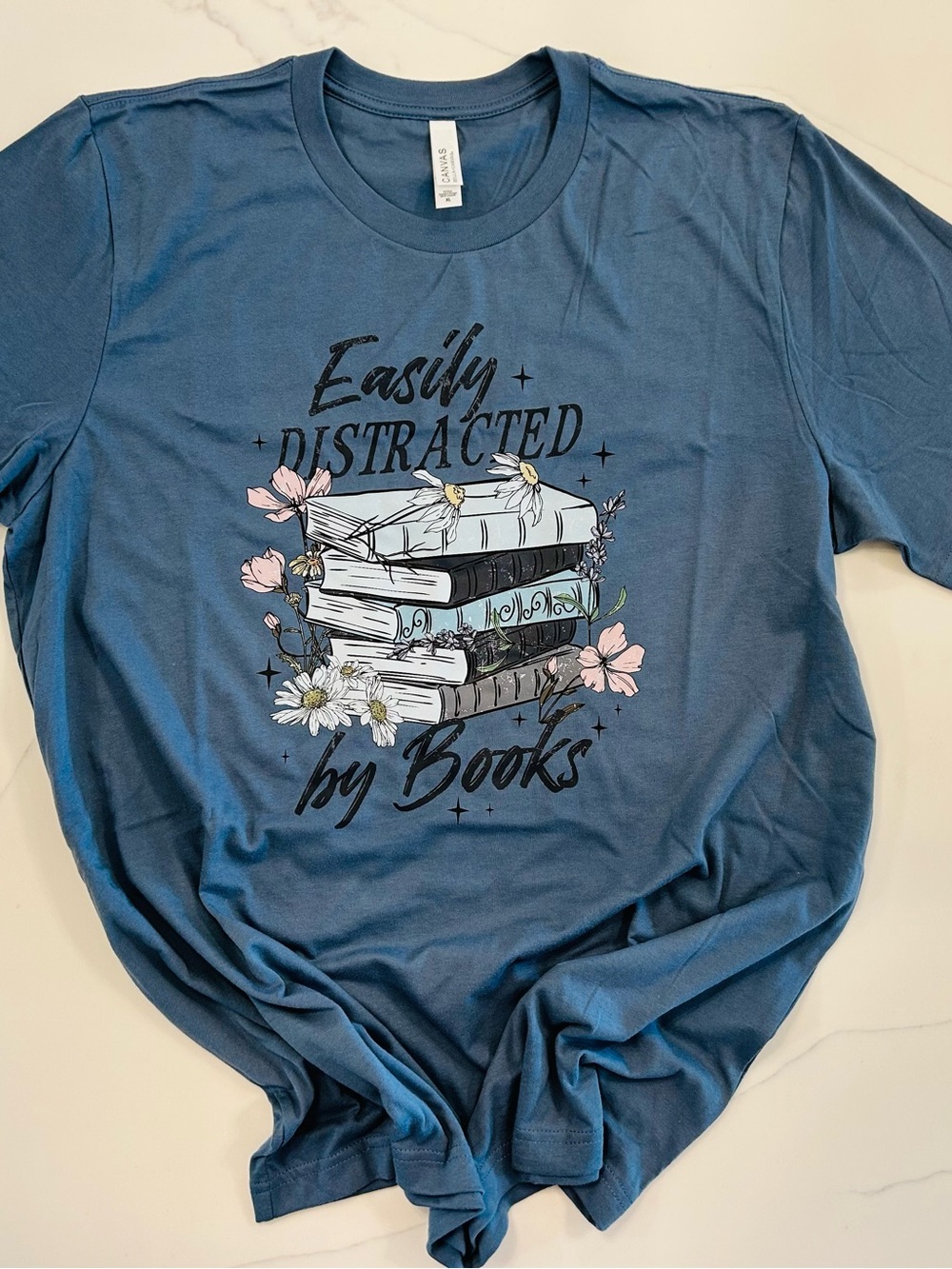 Book Lover Graphic Tee NEW